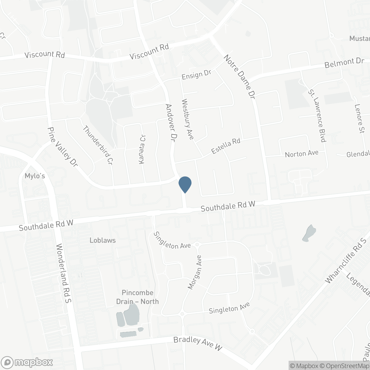 305 ANDOVER DRIVE, London, Ontario N6J 4S7